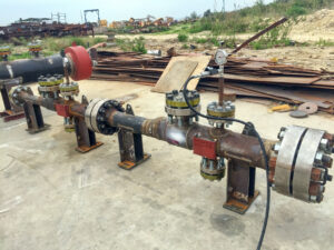 Pressure Testing of Piping Assembly